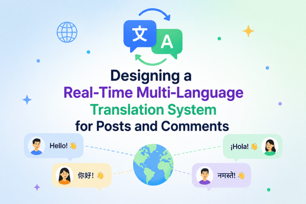 Designing a Real-Time Multi-Language Translation System for Posts and Comments