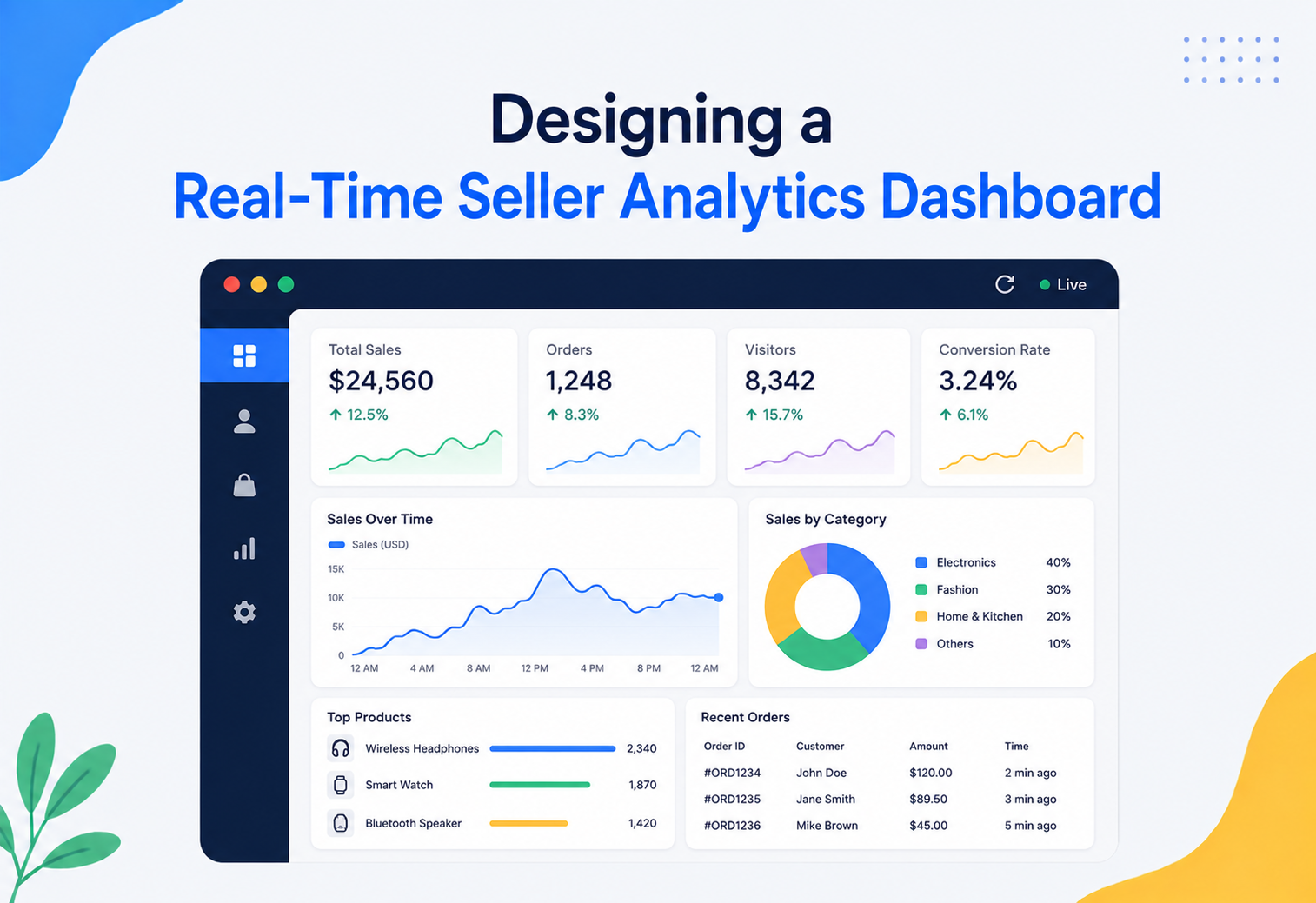 Designing a Real-Time Seller Analytics Dashboard