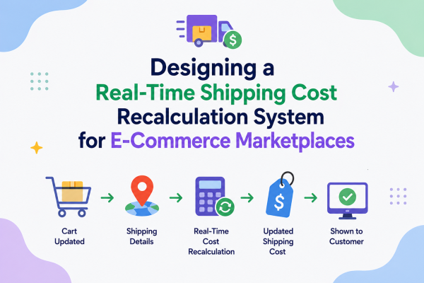 Designing a Real-Time Shipping Cost Recalculation System for E-Commerce Marketplaces