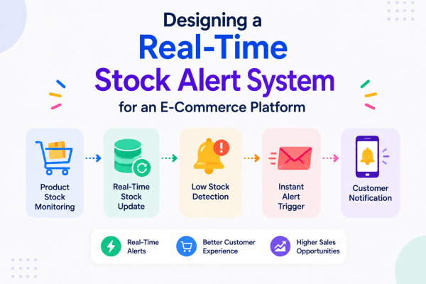 Designing a Real-Time Stock Alert System for an E-Commerce Platform