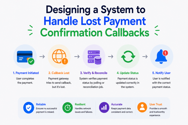 Designing a System to Handle Lost Payment Confirmation Callbacks