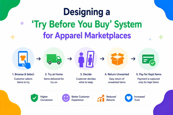 Designing a 'Try Before You Buy' System for Apparel Marketplaces