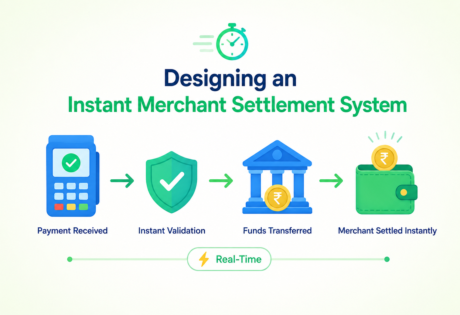 Designing an Instant Merchant Settlement System