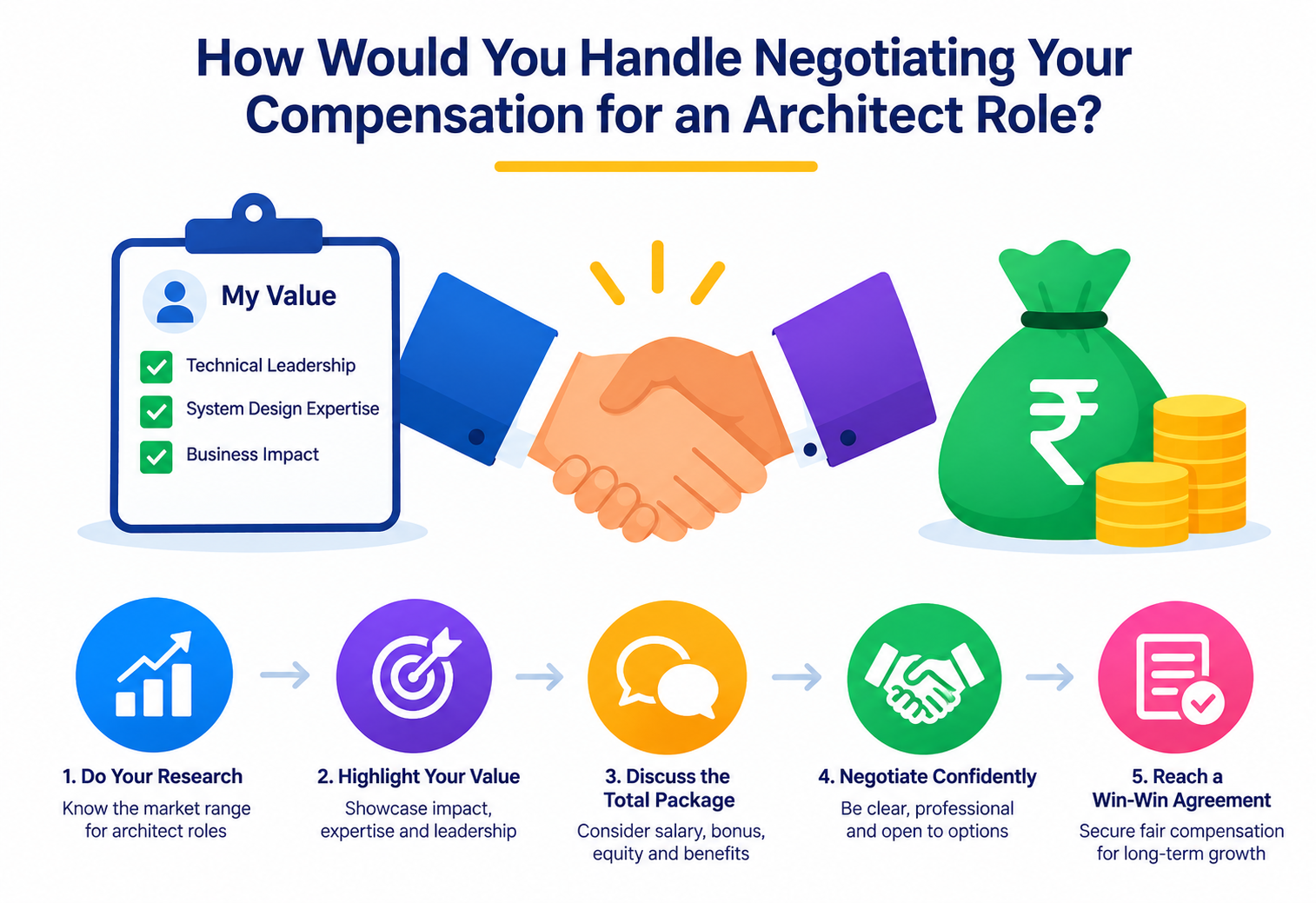 How Would You Handle Negotiating Your Compensation for an Architect Role?