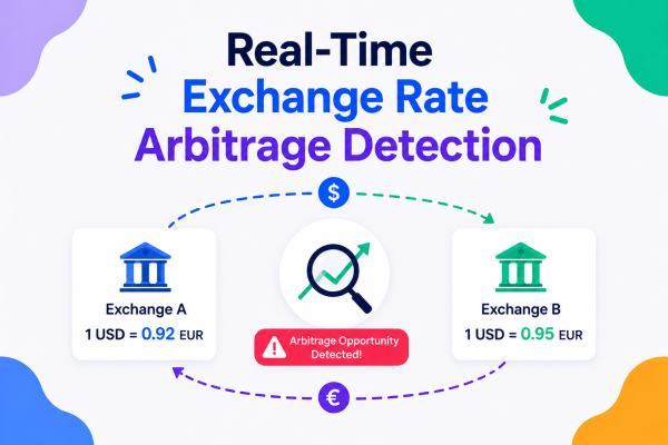Real-Time Exchange Rate Arbitrage Detection