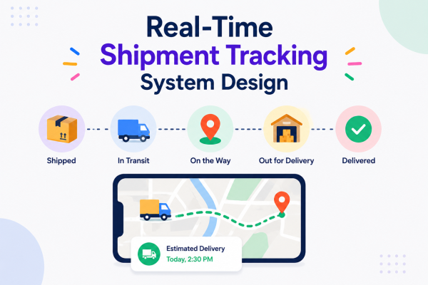 Real-Time Shipment Tracking System Design
