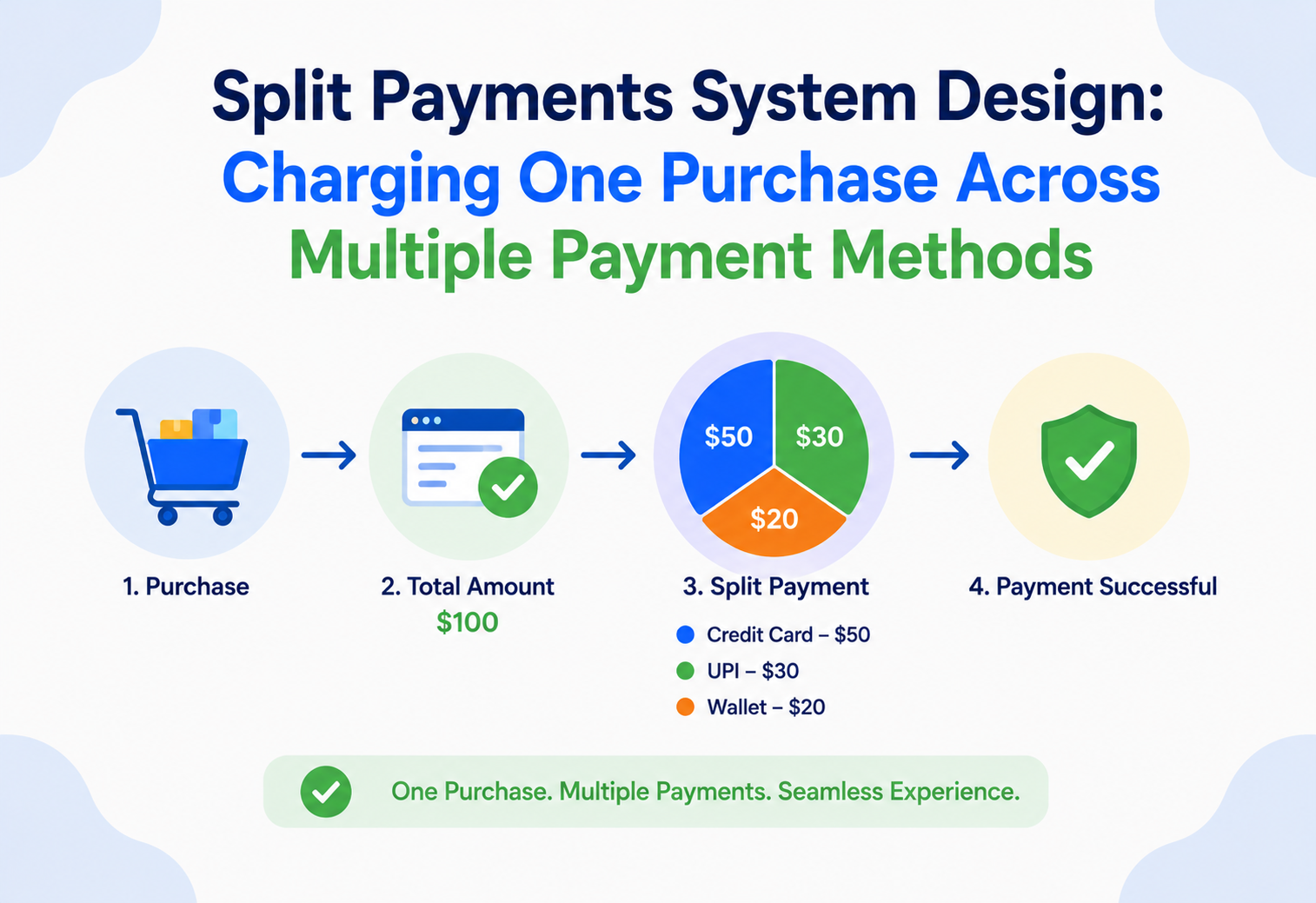 Split Payments System Design Charging One Purchase Across Multiple Payment Methods