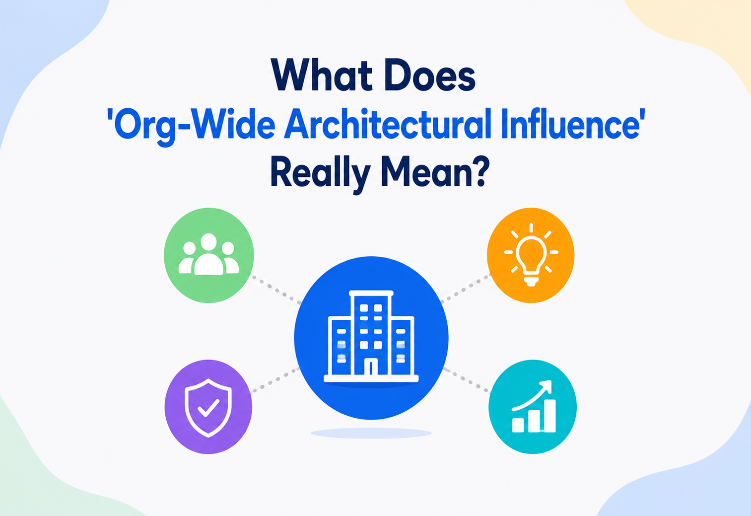 What Does 'Org-Wide Architectural Influence' Really Mean?