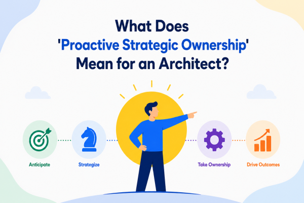 What Does 'Proactive Strategic Ownership' Mean for an Architect?