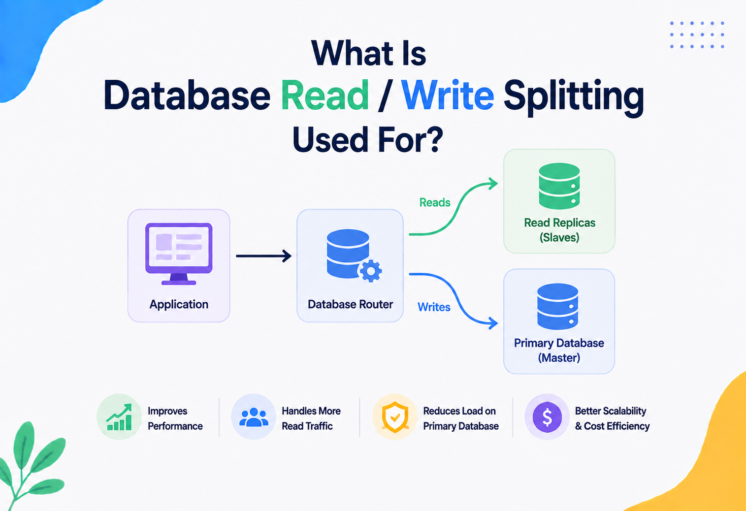 What Is Database Read Write Splitting Used For?