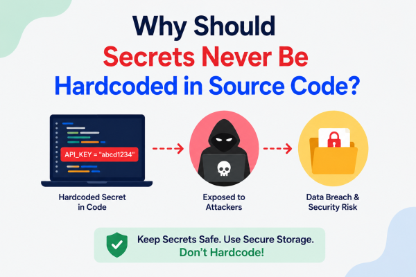 Why Should Secrets Never Be Hardcoded in Source Code?
