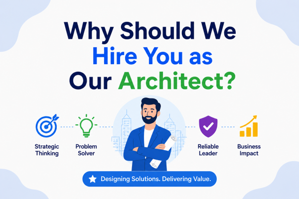 Why Should We Hire You as Our Architect?