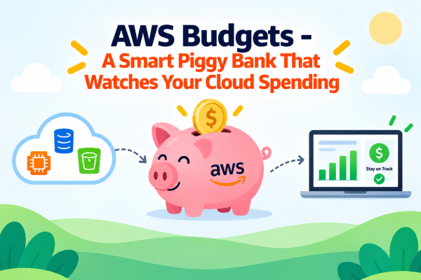 AWS Budgets - A Smart Piggy Bank That Watches Your Cloud Spending