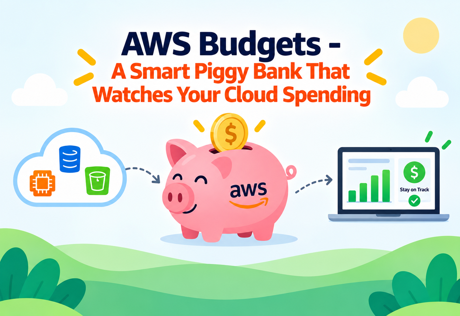 AWS Budgets - A Smart Piggy Bank That Watches Your Cloud Spending