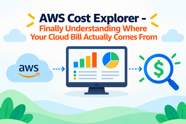 AWS Cost Explorer - Finally Understanding Where Your Cloud Bill Actually Comes From