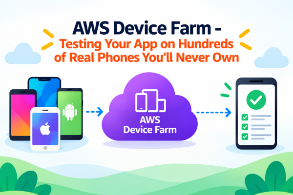 AWS Device Farm - Testing Your App on Hundreds of Real Phones You'll Never Own