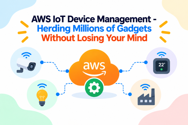 AWS IoT Device Management - Herding Millions of Gadgets Without Losing Your Mind
