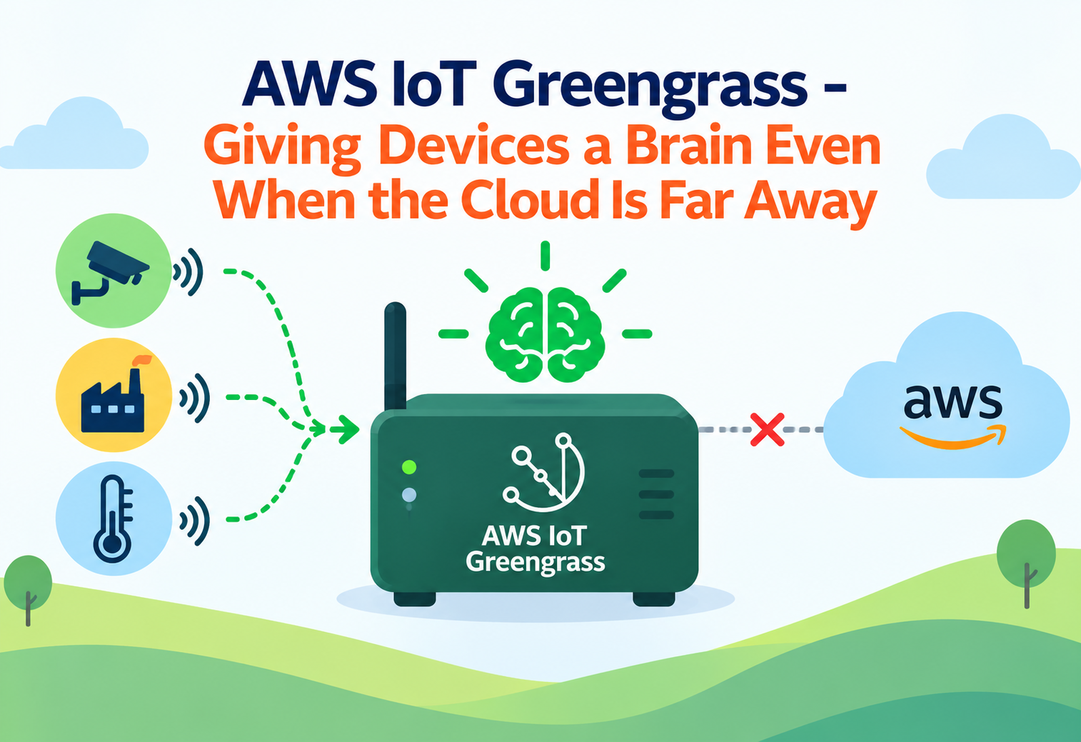 AWS IoT Greengrass - Giving Devices a Brain Even When the Cloud Is Far Away